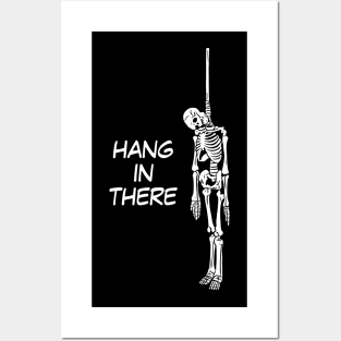 Hanging Skeleton Posters and Art